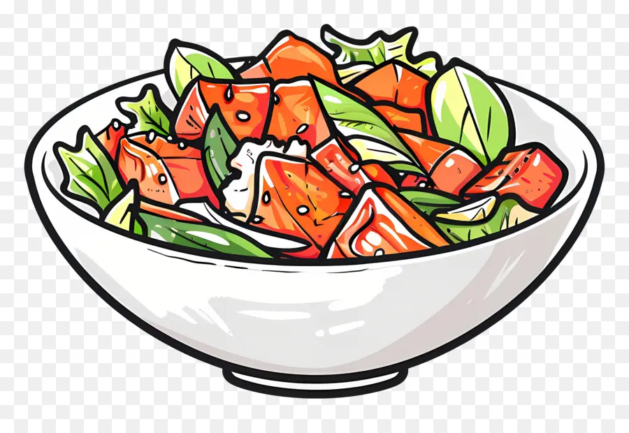 Ensalada De Kimchi Coreano，Ensalada De Pimiento Rojo PNG