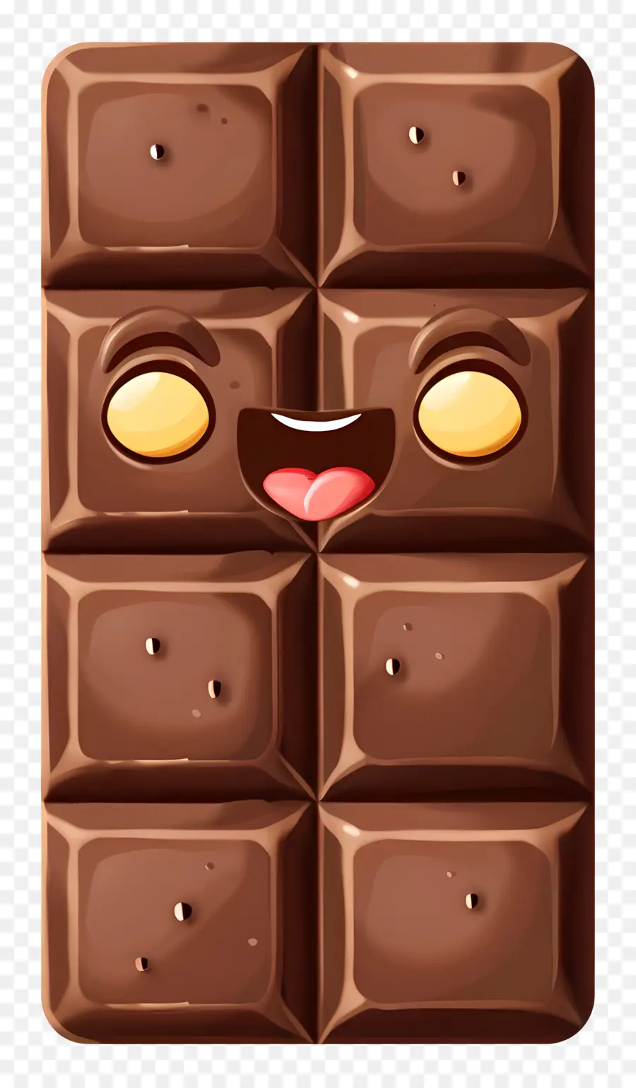 Emoji De Barra De Chocolate，Chocolate PNG