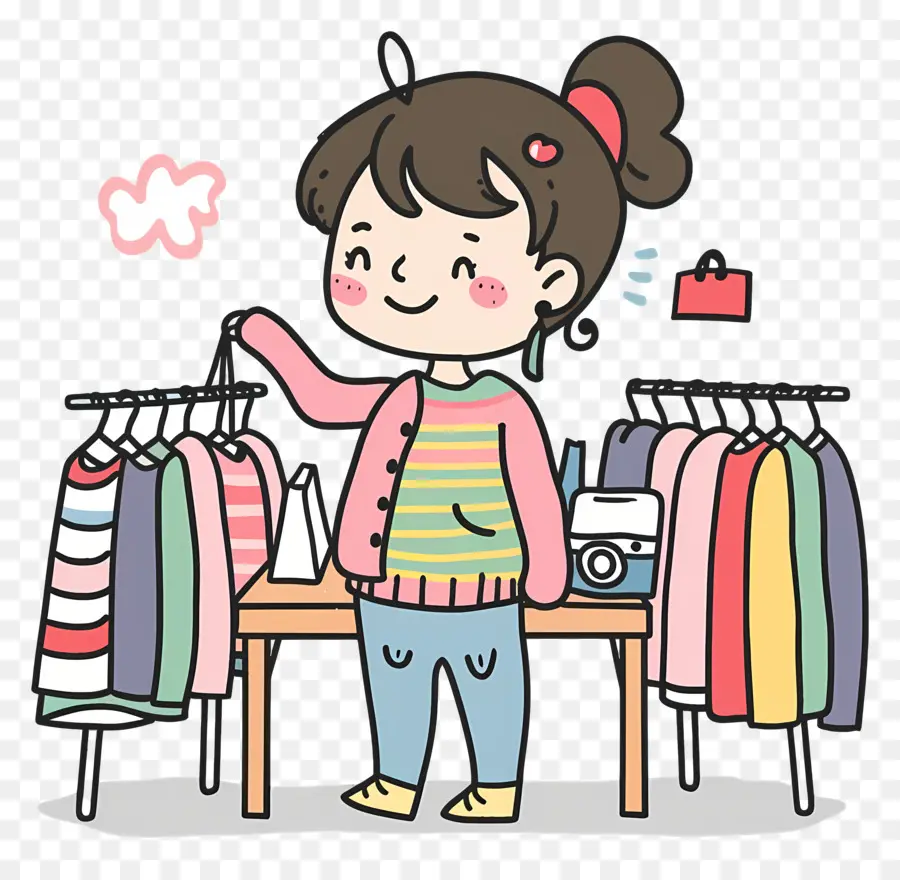 Tela De Compras De Chicas，Moda Femenina PNG