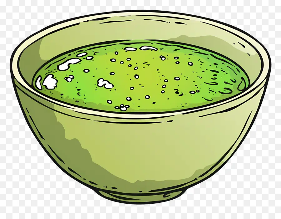 Sopa Verde，Té Verde PNG