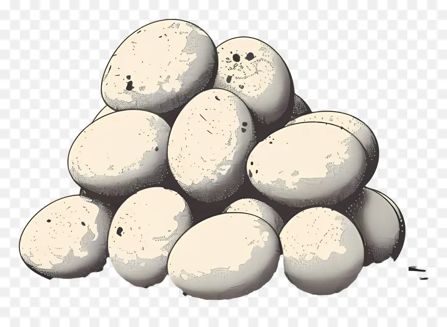 Pila De Huevos，Eggs PNG