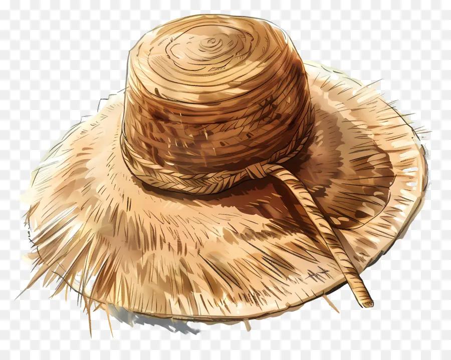 Sombrero De Paja，Protección Contra El Sol PNG