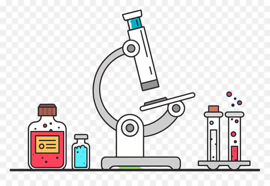 Laboratorio Médico，Microscopio PNG