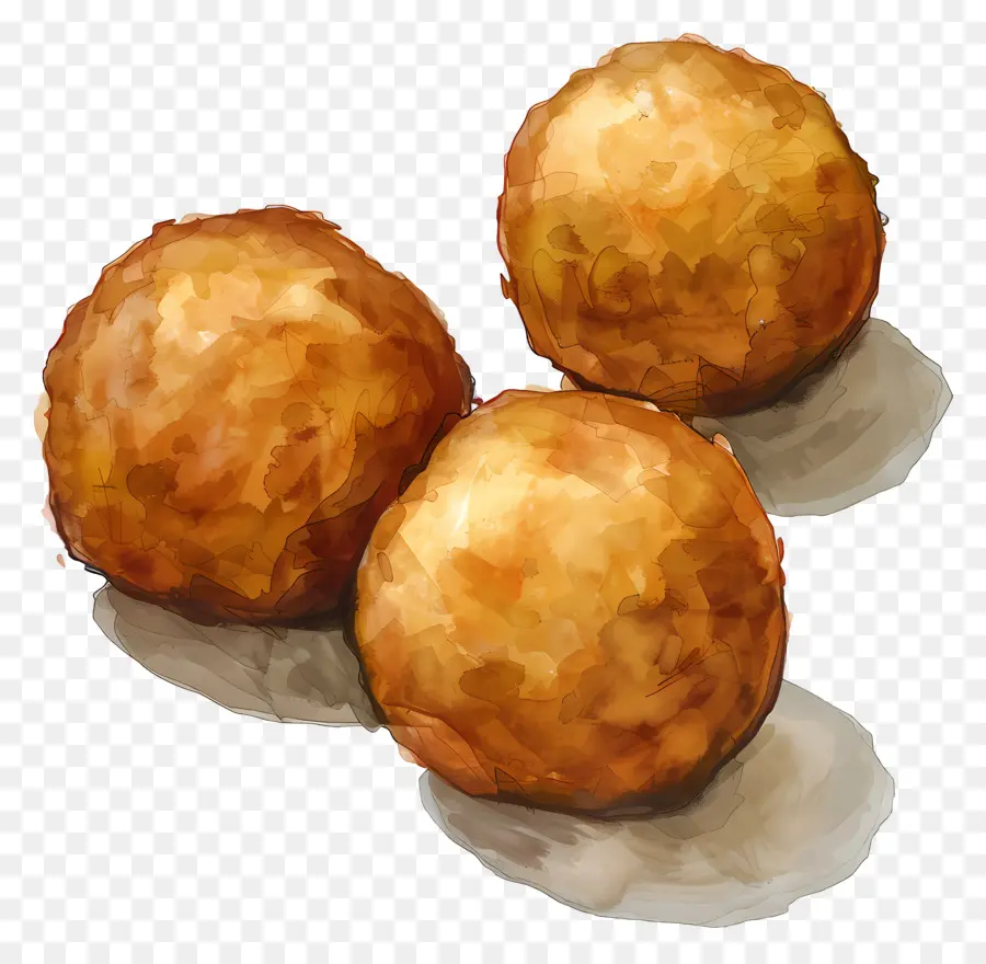 Bolas De Patata，La Comida PNG