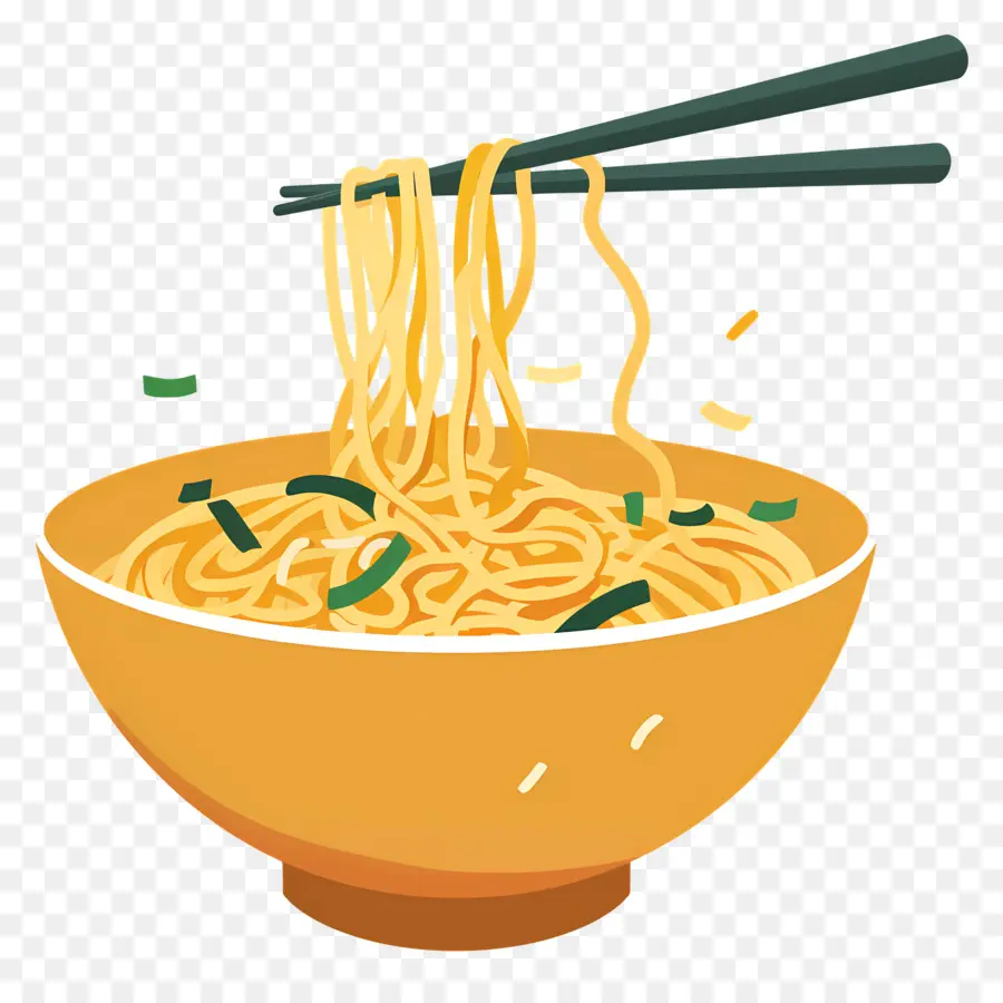 Tazón De Fideos，Palillos PNG