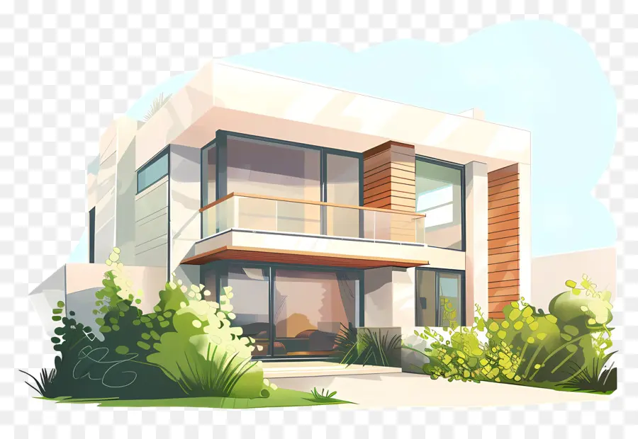 Modern House，Diseño Moderno Para El Hogar PNG