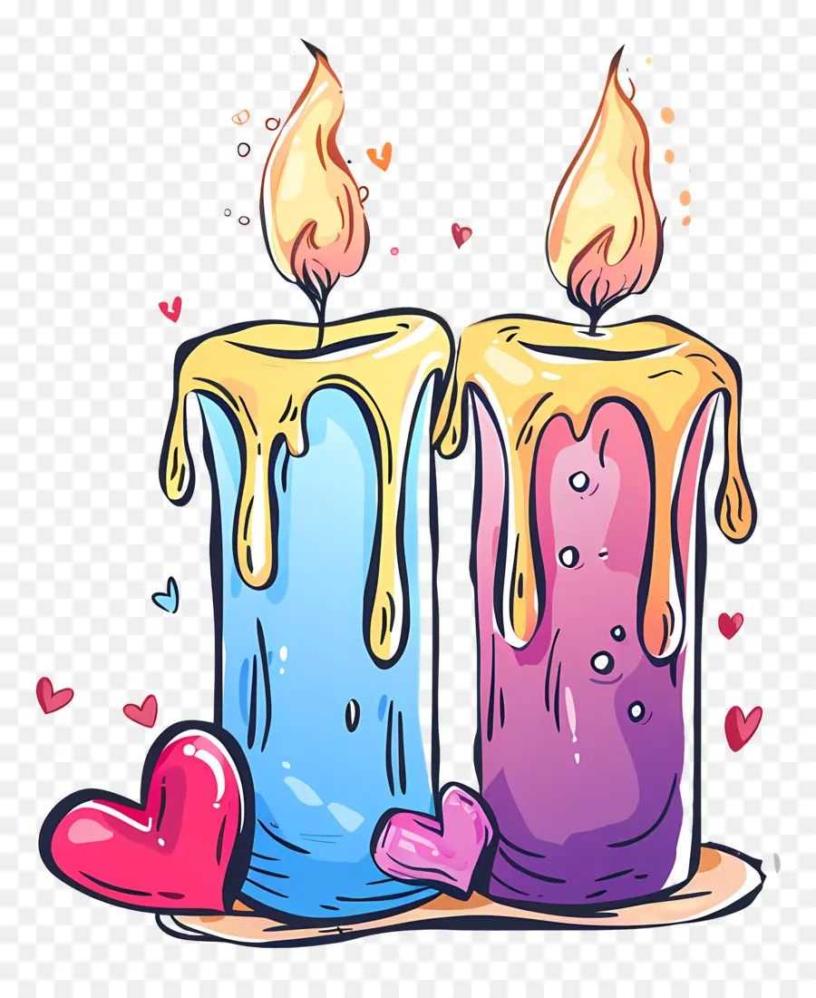 Velas，Velas Románticas PNG