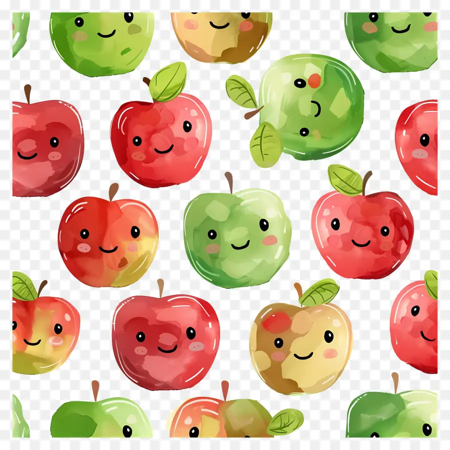 Las Manzanas，Manzanas Felices PNG