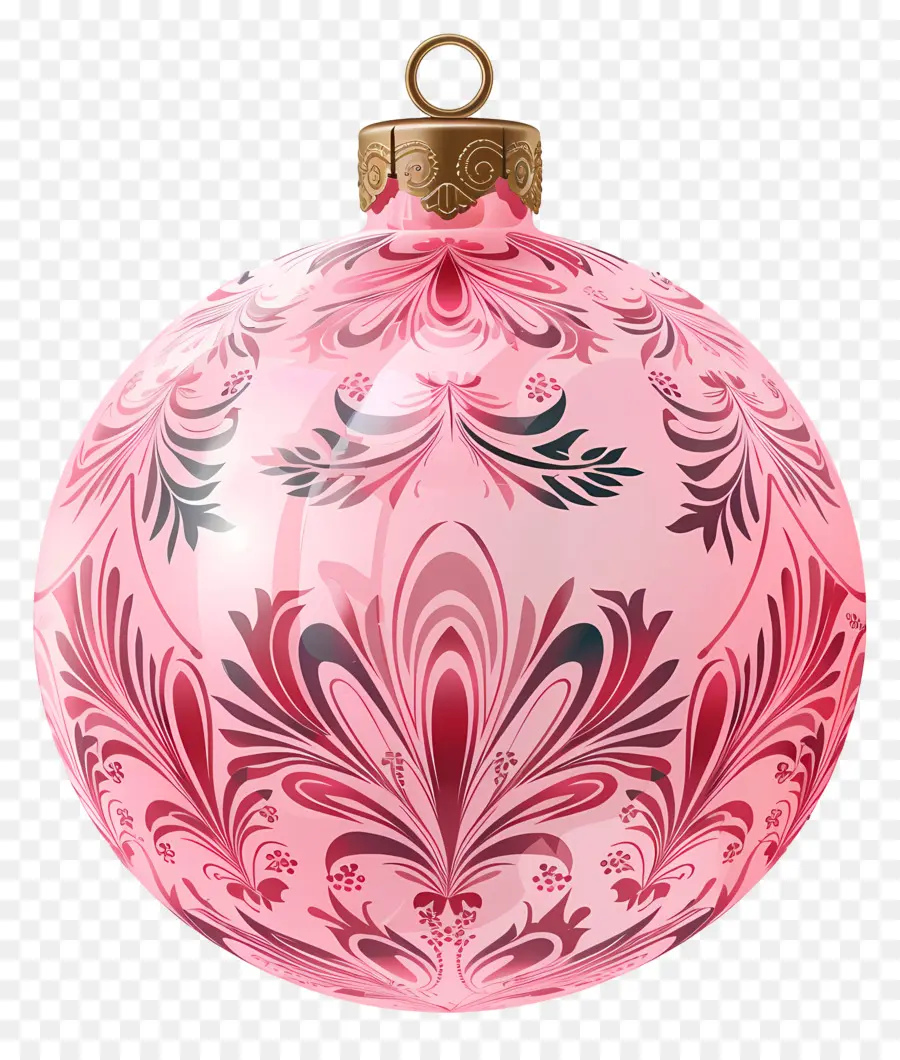 Adorno De Navidad，Adorno De Navidad Rosa PNG