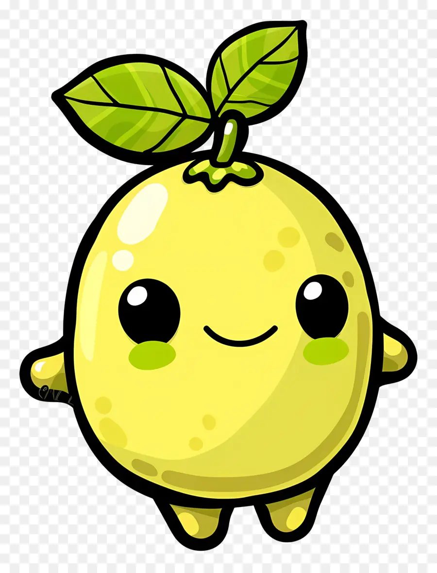 Lindo Limón，Personaje De Dibujos Animados PNG