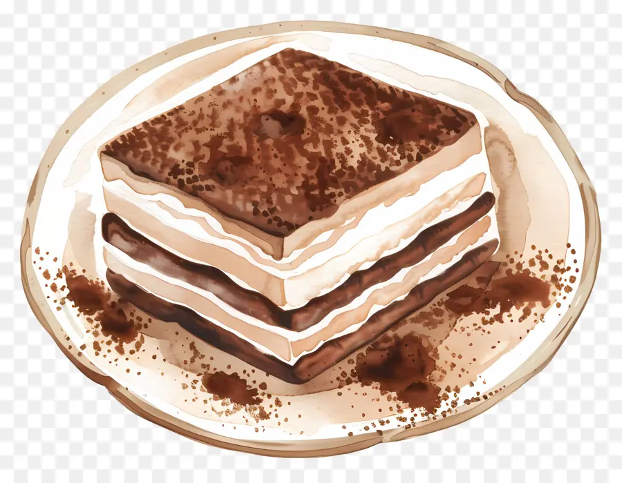 Tiramisú，Pastel PNG