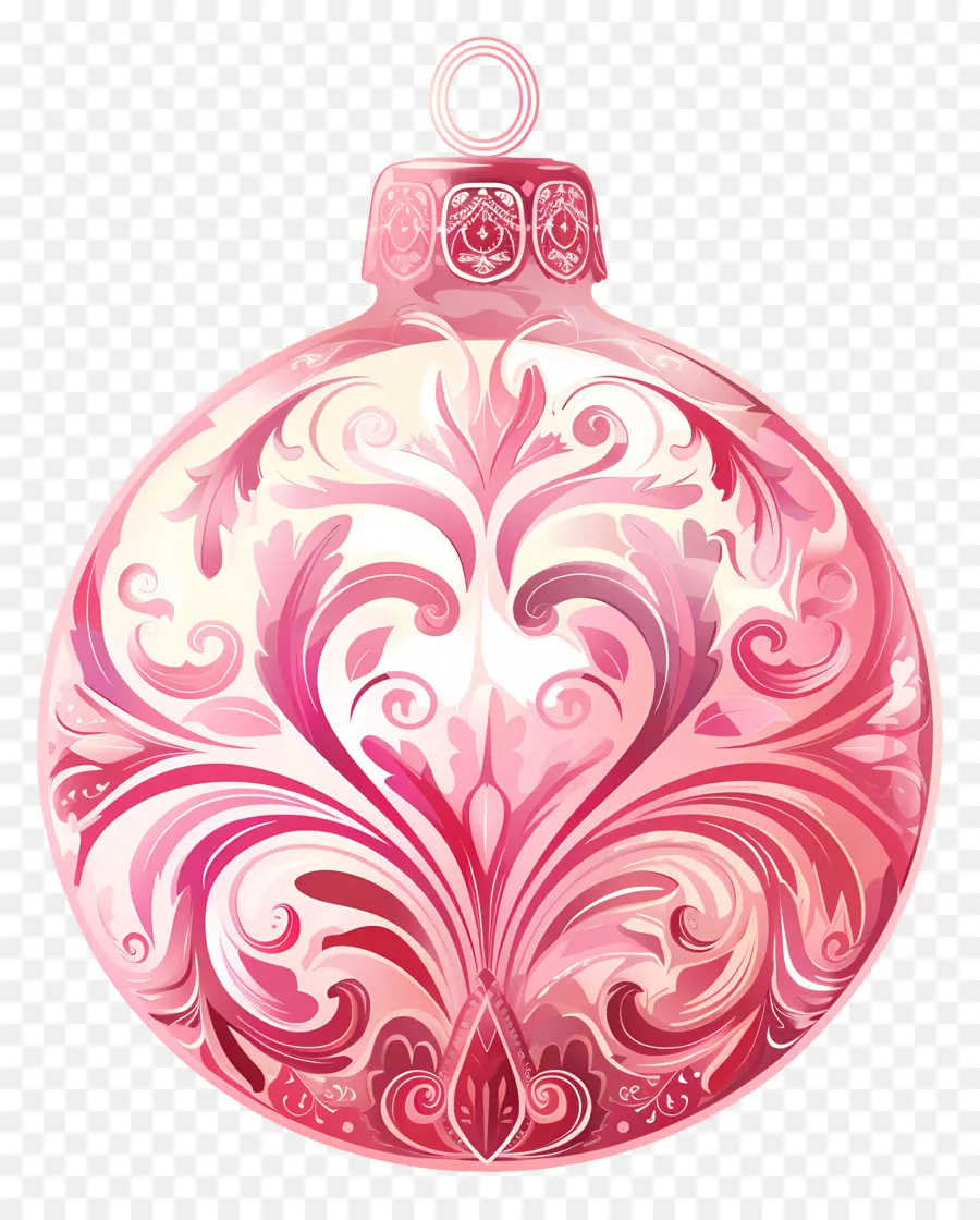 Adorno De Navidad，Rosa Adorno PNG