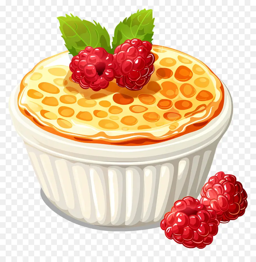 La Crème Brûlée，Frambuesa PNG