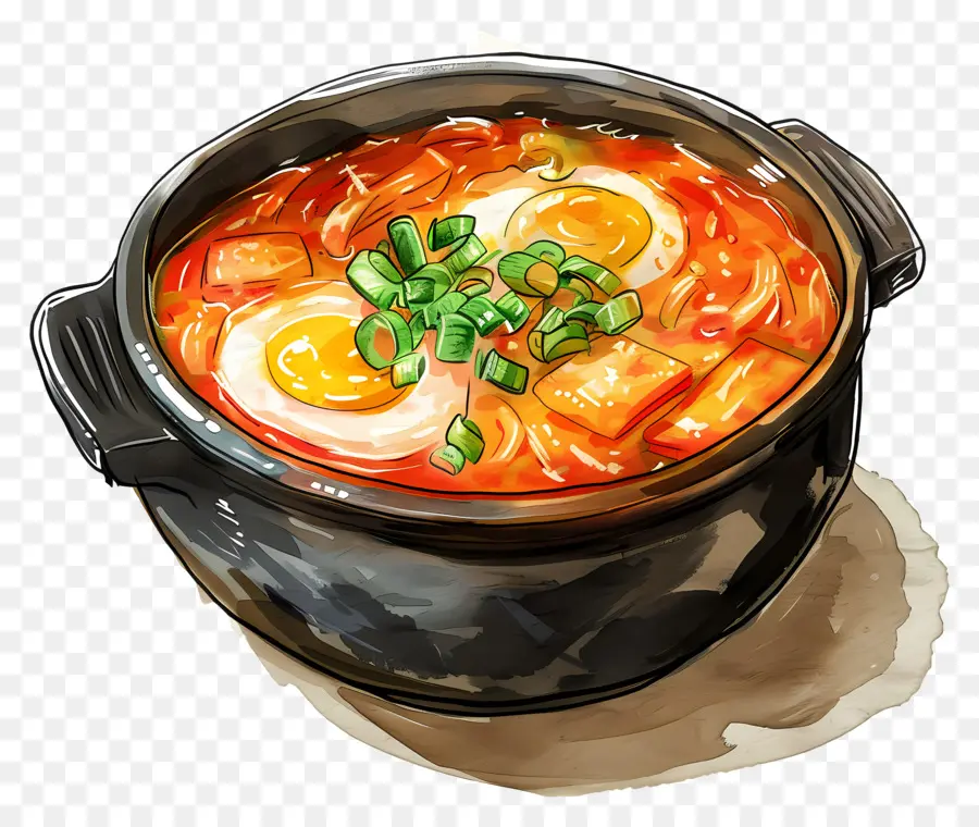 Cheesy Tteokbokki，Corea Fideos PNG