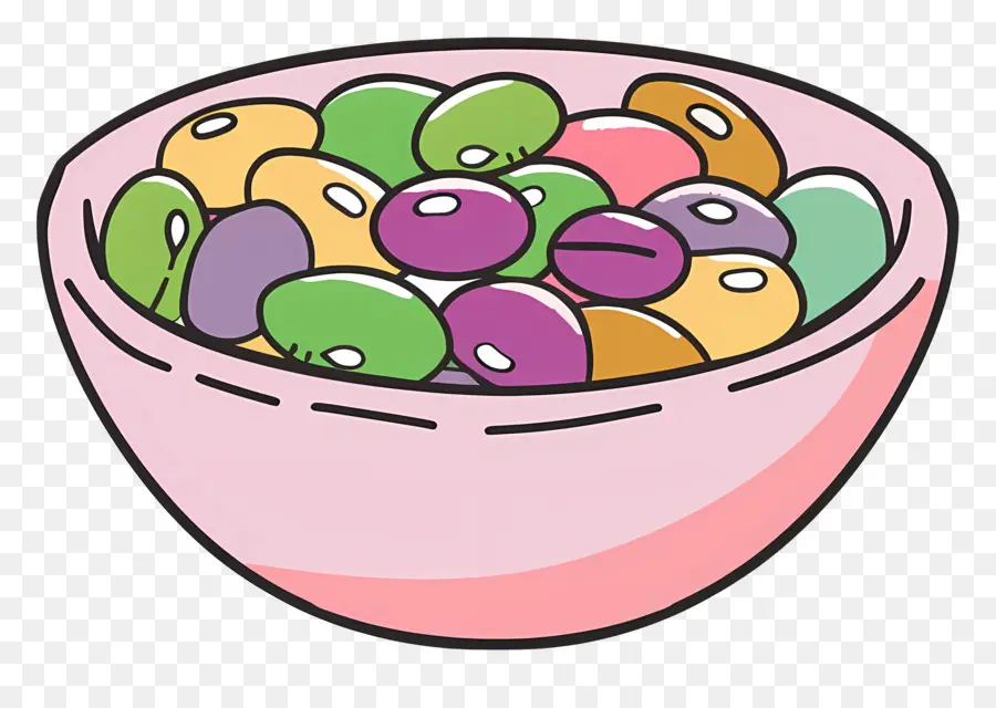 Tazón De Frijoles，Jelly Beans PNG