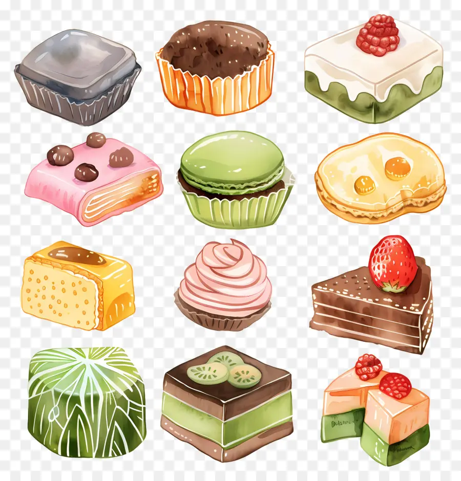 Dulces，Postres PNG