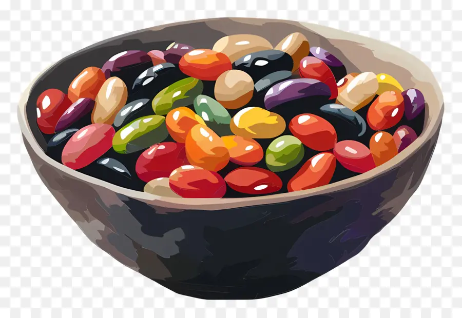 Tazón De Frijoles，Jelly Beans PNG