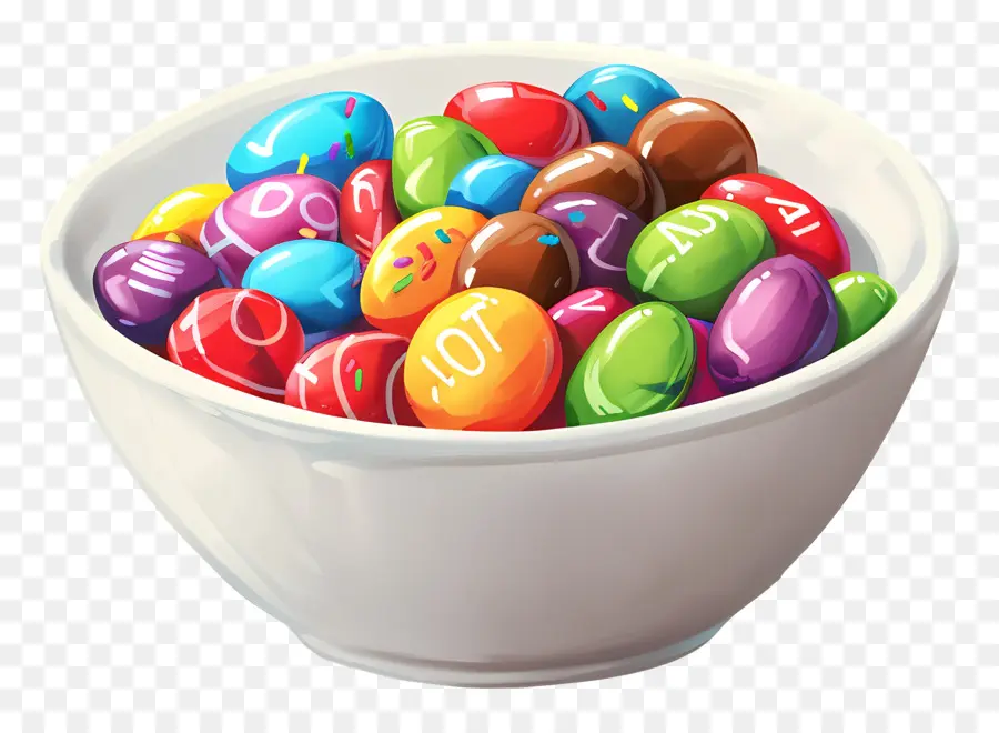 Tazón De Dulces，Caramelo Gomoso PNG