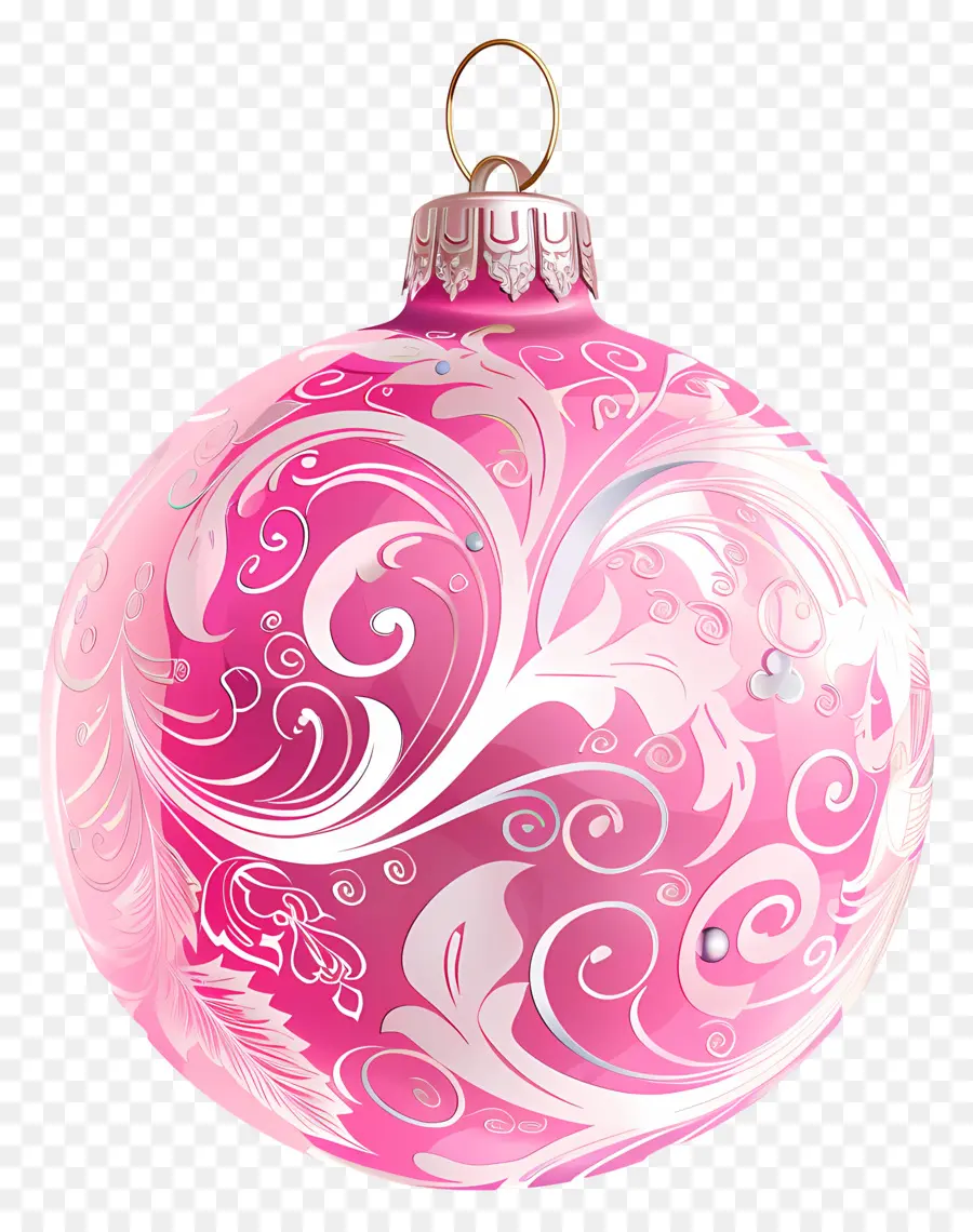 Adorno De Navidad，Rosa Adorno PNG