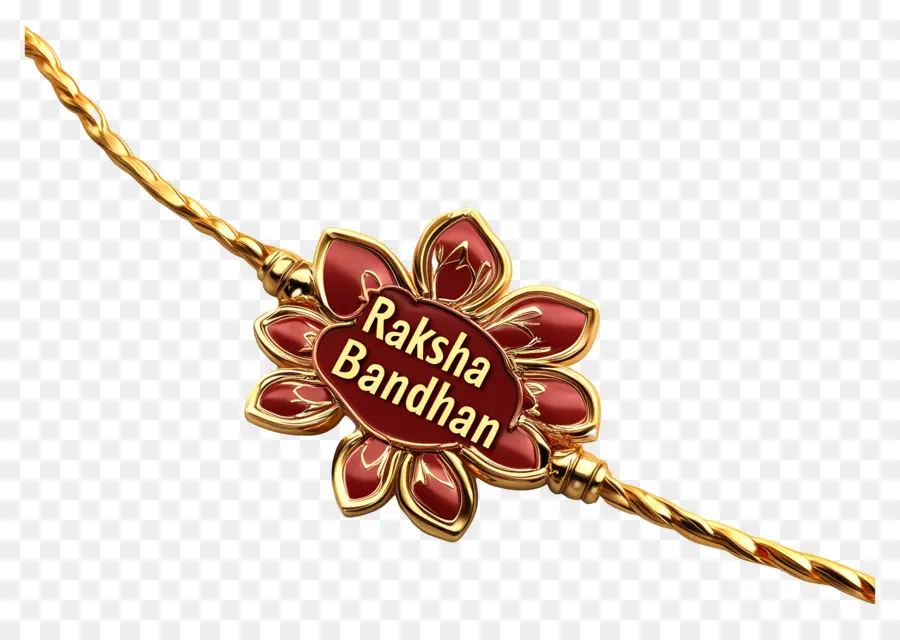 Raksha Bandhan，Rakhi De Oro PNG