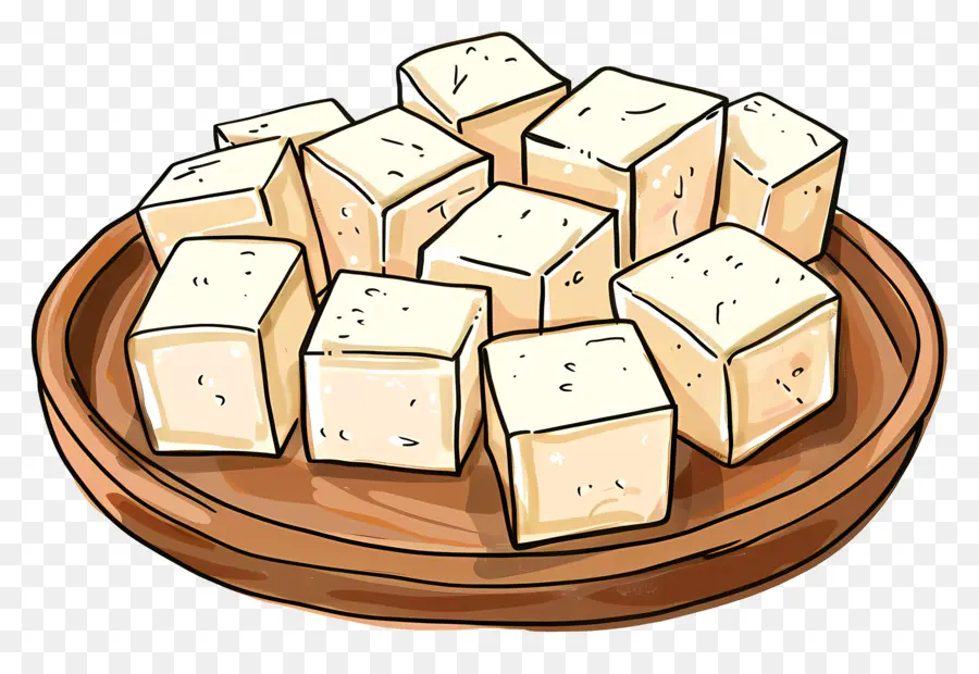 Cubos De Tofu，Lámina PNG