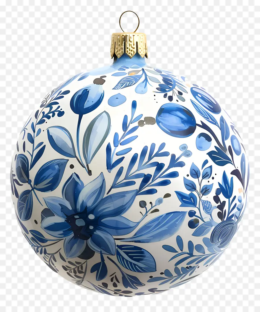 Adorno De Navidad，Azul, Ornamento PNG