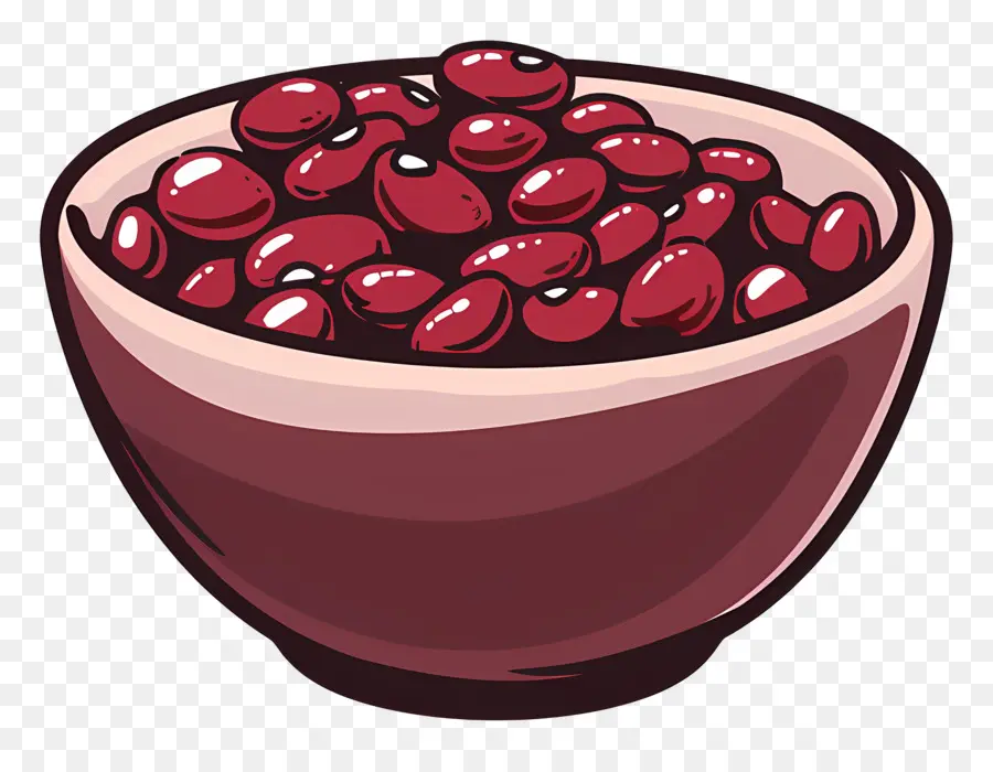 Tazón De Frijoles，Cranberries PNG