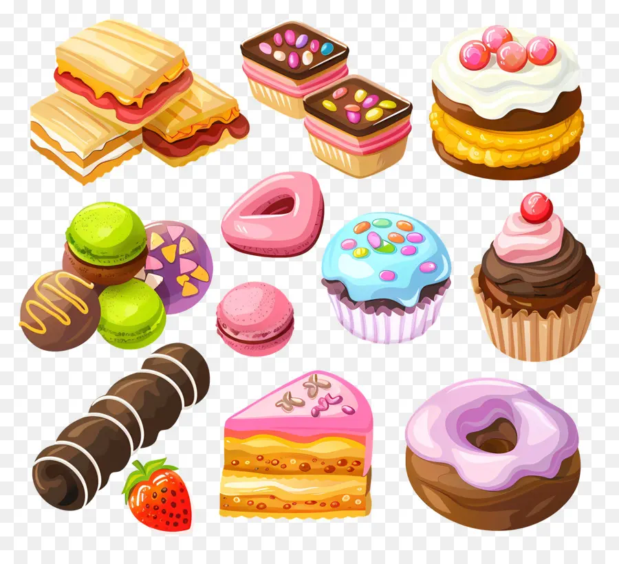 Dulces，Pasteles PNG