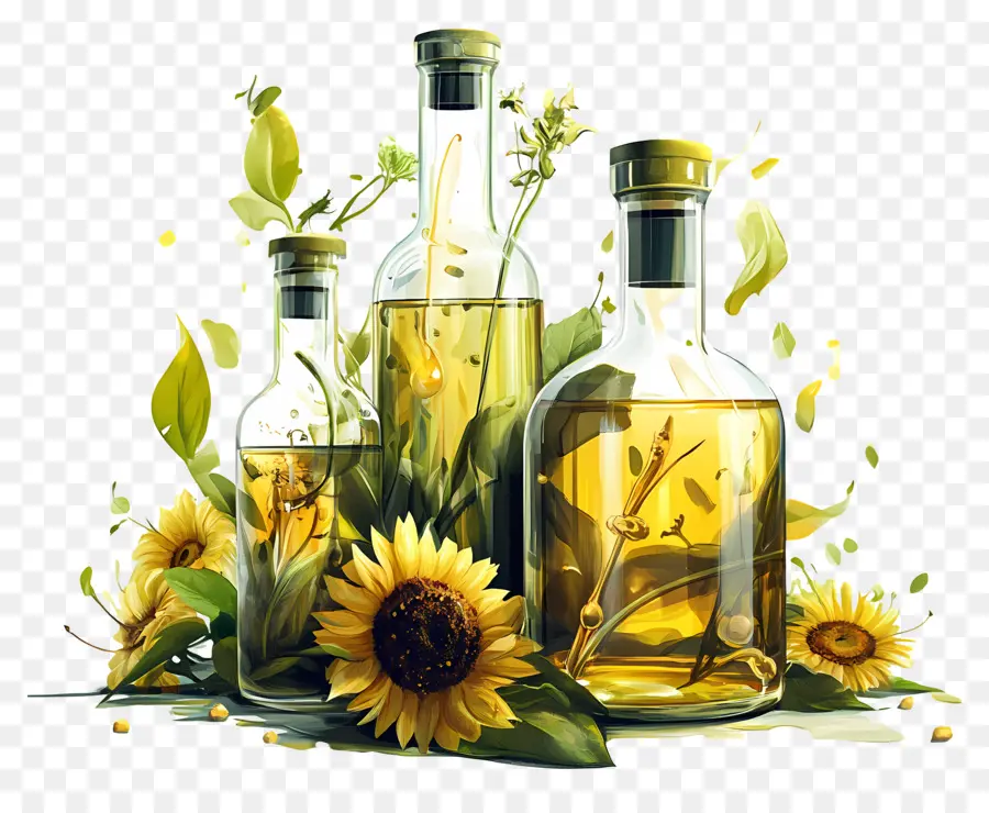 Día Internacional Del Biodiesel，Aceite De Girasol PNG