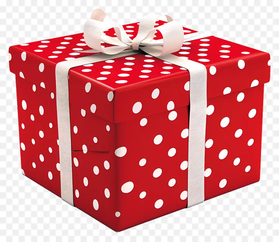 Rojo De La Caja De Regalo，Caja De Regalo PNG