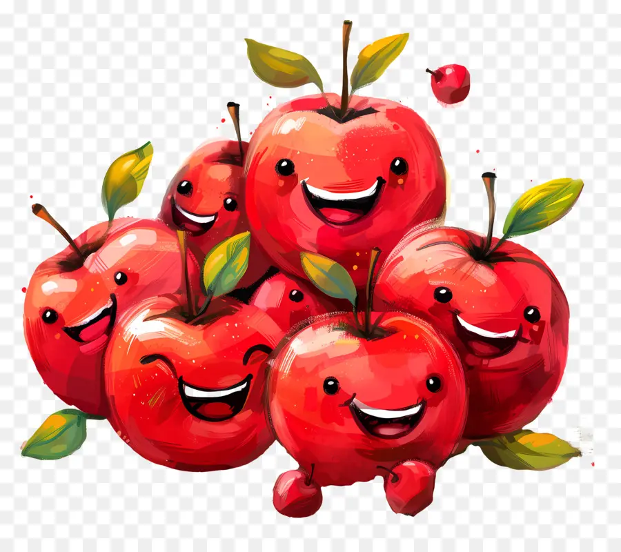 Las Manzanas，Las Manzanas Rojas PNG