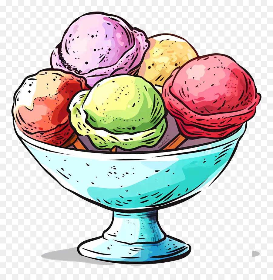 Tazón De Helado，Helado PNG