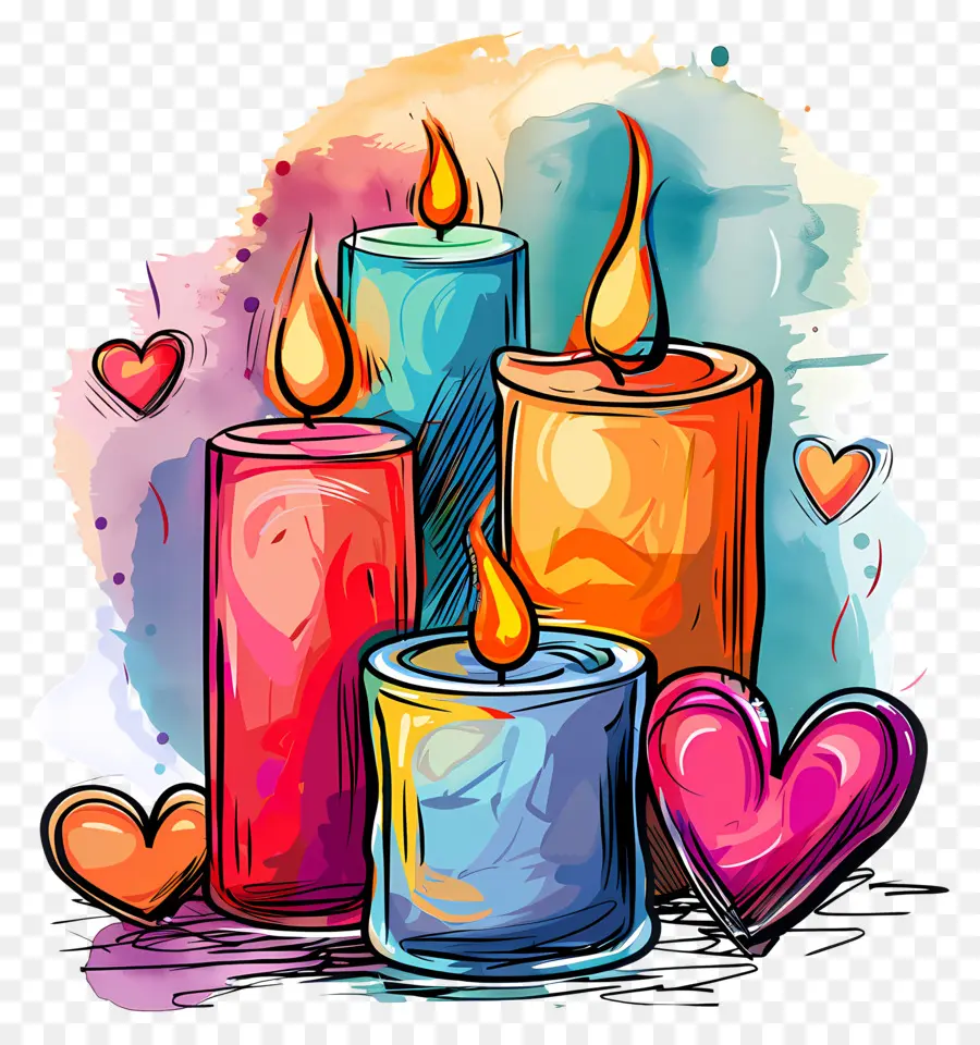 Velas，El Amor PNG