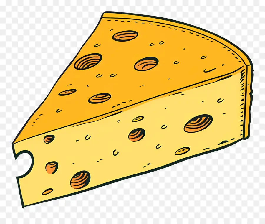 Cuña De Queso，Rebanada De Queso PNG