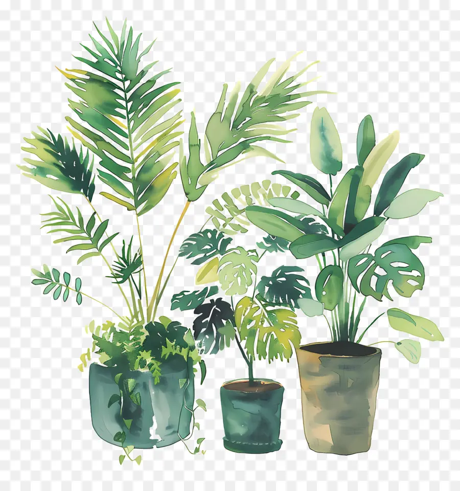 Plantas Interiores，Plantas Tropicales PNG