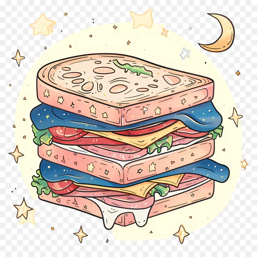 Sandwich，La Historieta PNG