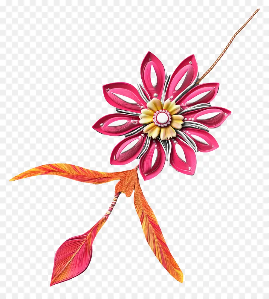 Raksha Bandhan，Flor De Papel PNG