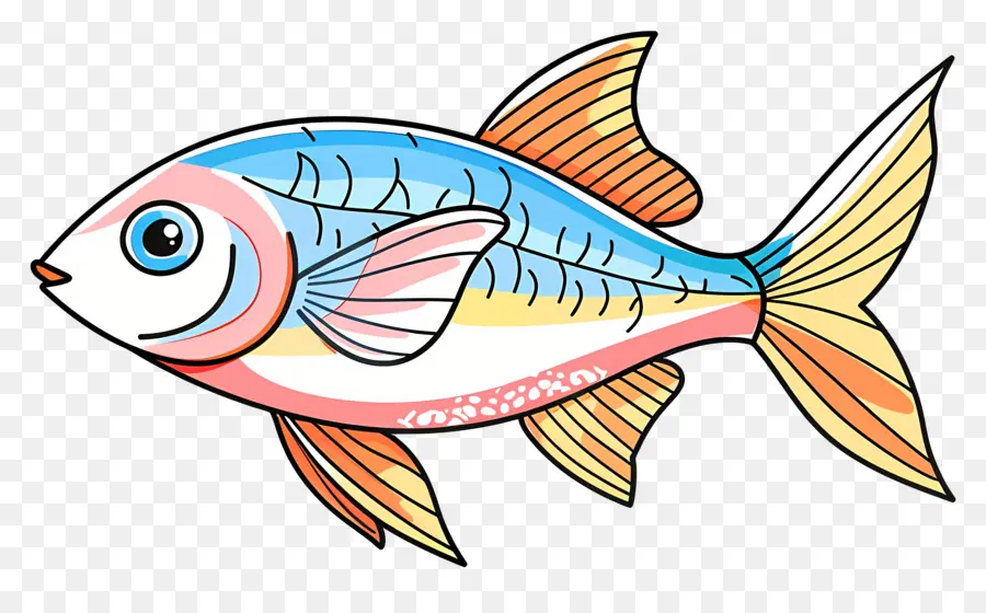 Los Peces，Pescado Azul PNG