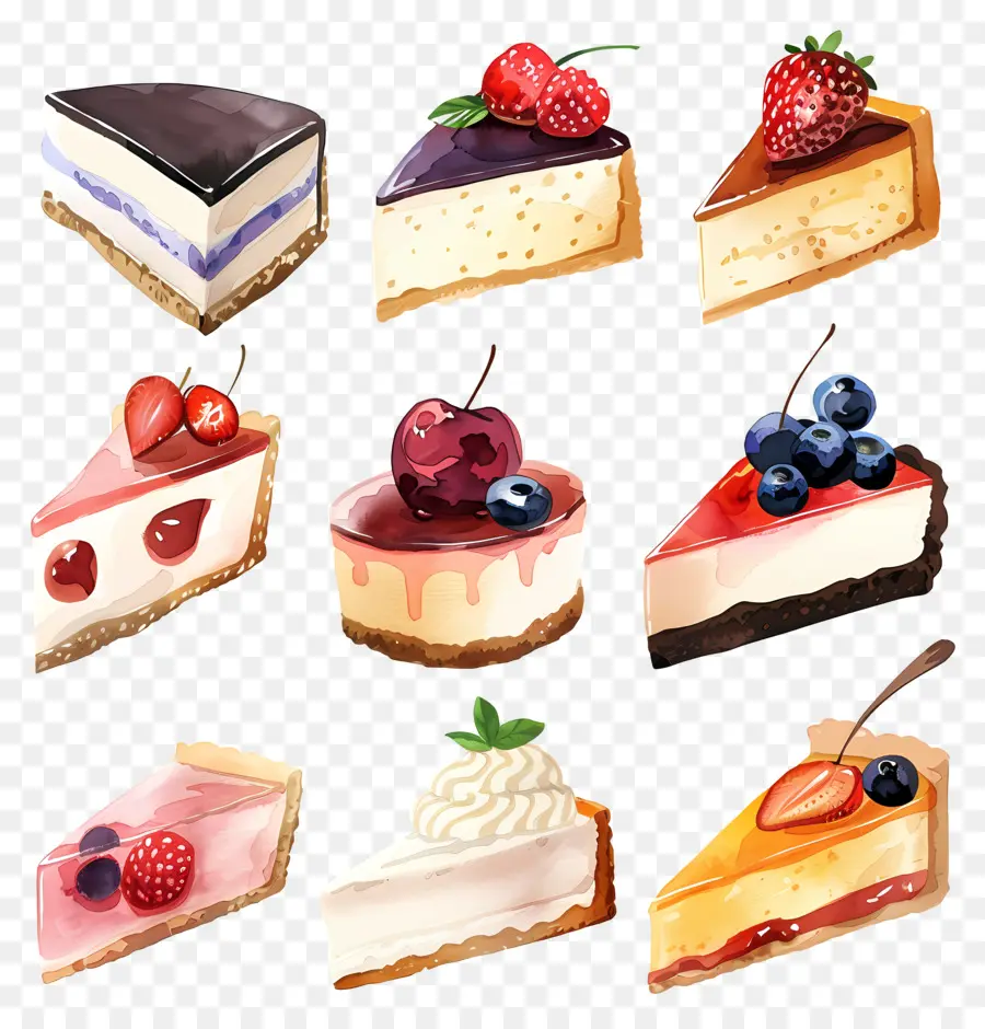 Tarta De Queso，Pastel PNG