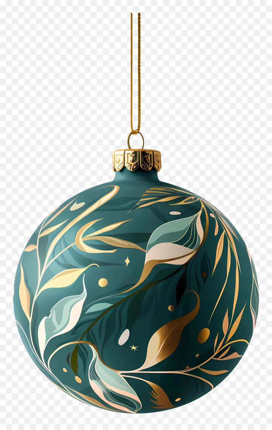 Adorno De Navidad，Verde Adorno PNG