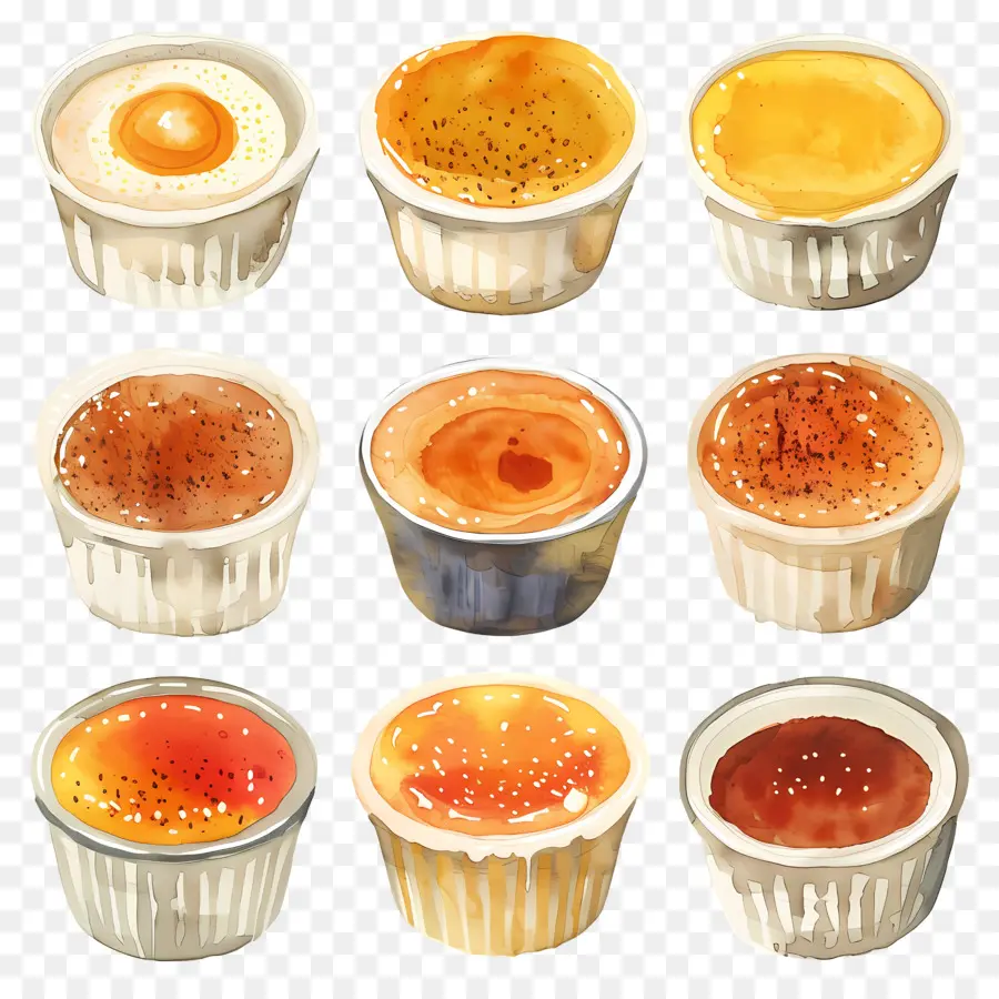 La Crème Brûlée，La Cocina Francesa PNG