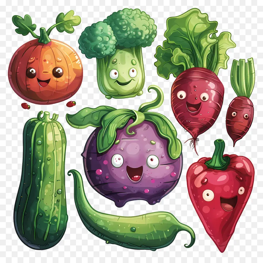 Verduras，Vegetales Lindas PNG