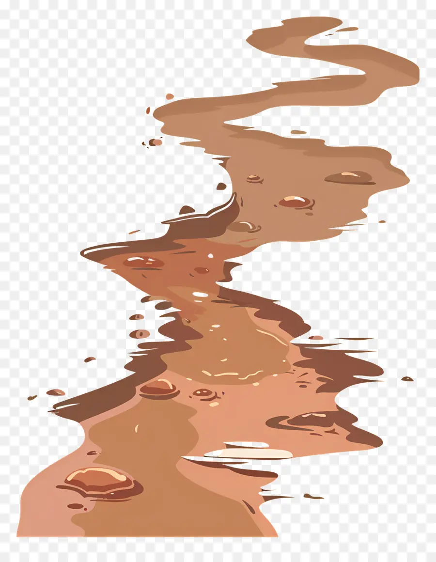 Chupas De Barro，El Agua Sucia PNG