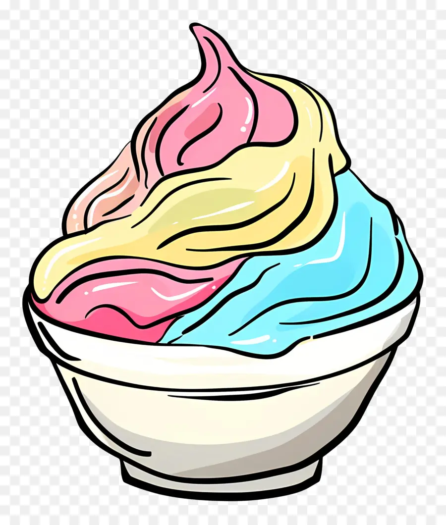 Tazón De Helado，Helado PNG