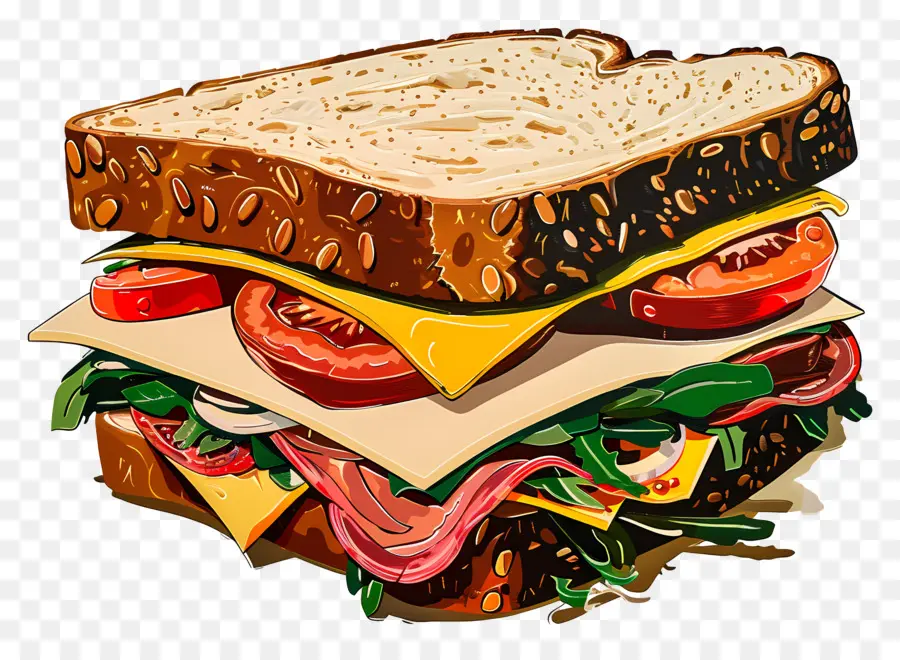 Sandwich，La Carne PNG