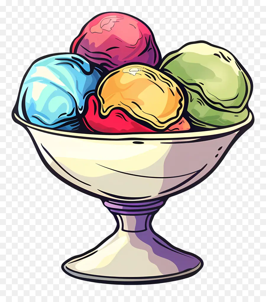 Tazón De Helado，Helado PNG