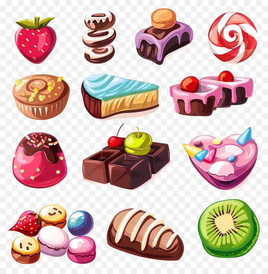 Dulces，Tortas PNG