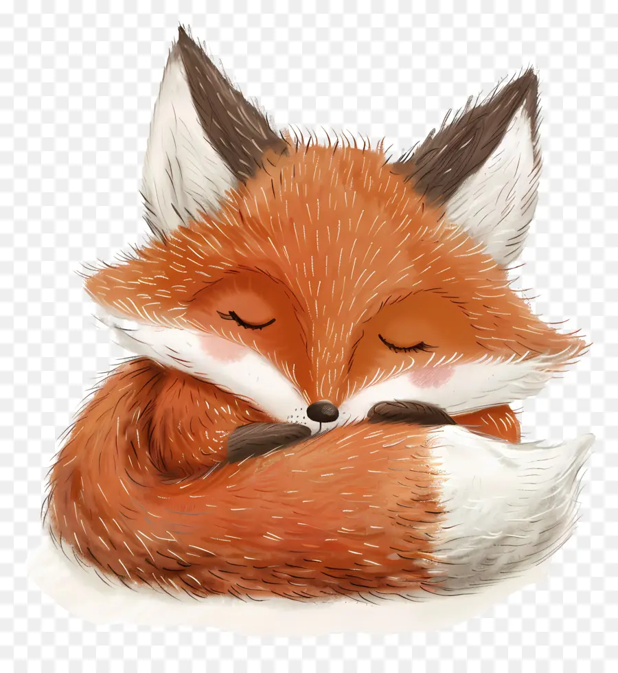 Lindo Fox，Orange Fox PNG