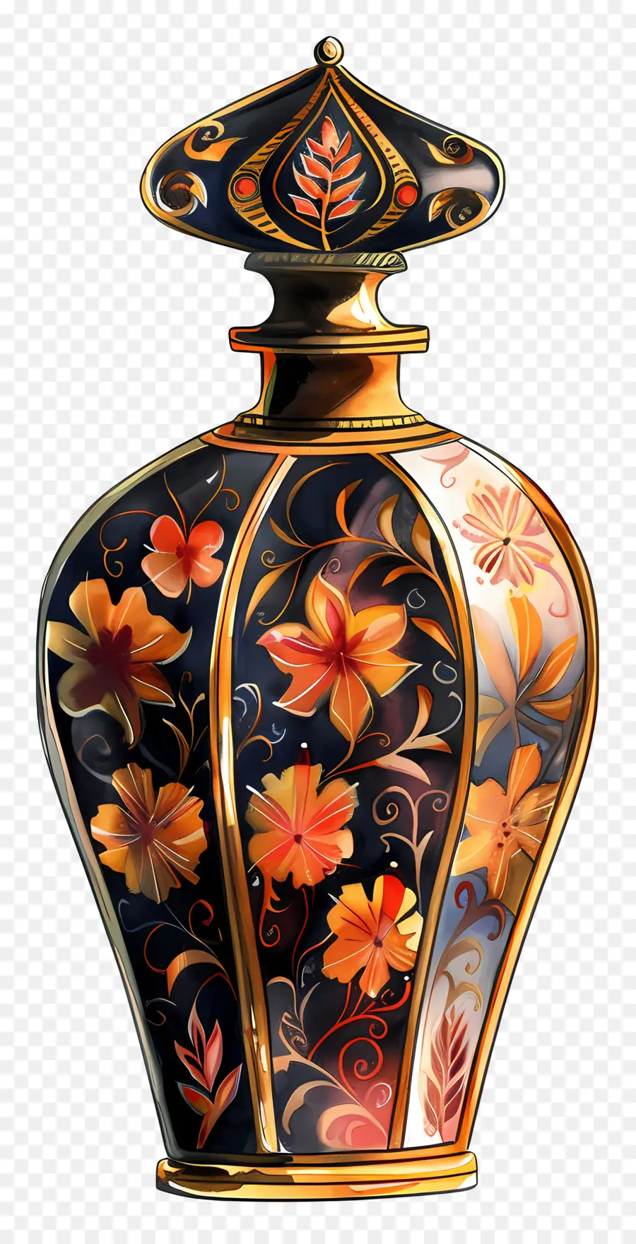 Botella De Perfume，Florero PNG