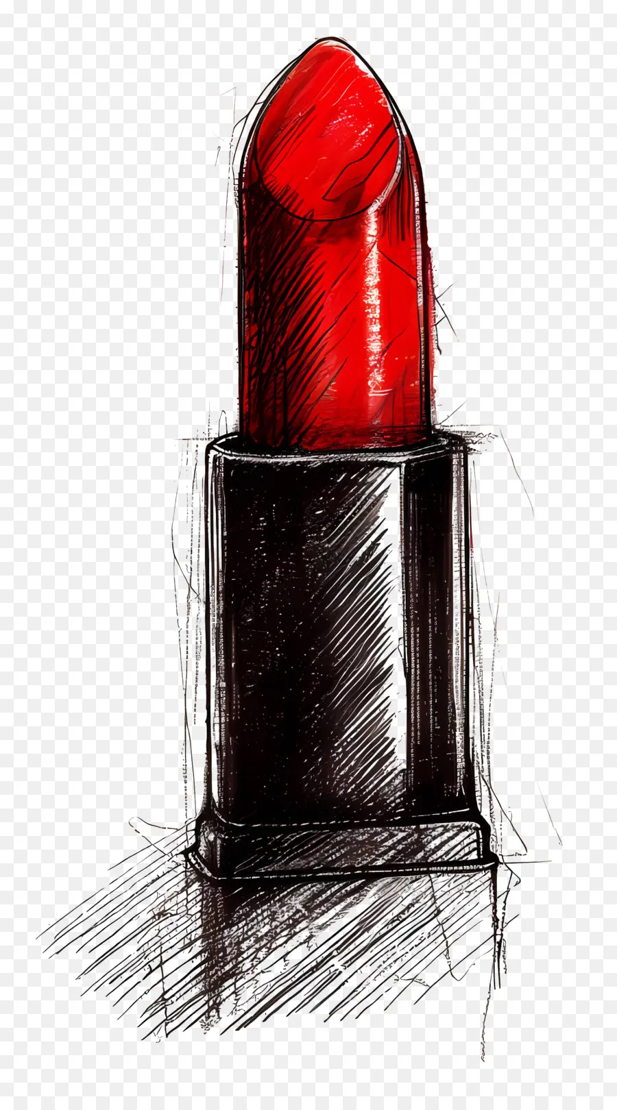 Barra De Labios，El Lápiz Labial Rojo PNG